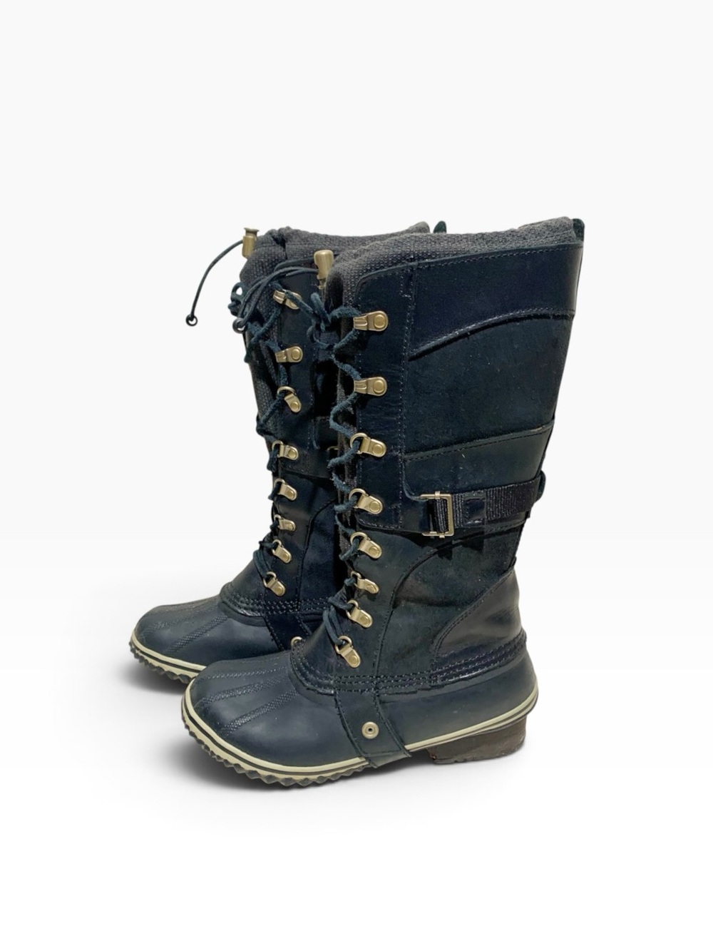 Women's Sorel #NL2033-010 Conquest Carly Snow Boots Size 8
